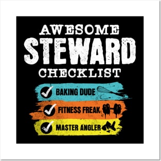 Awesome steward checklist Posters and Art